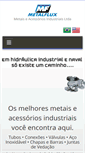 Mobile Screenshot of metalflux.com.br